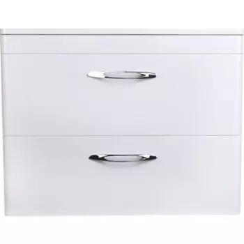 Тумба под раковину Style line Каре 70 Люкс подвесная, белая (СС-00002269)