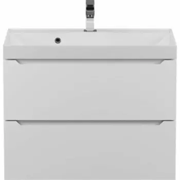 Тумба под раковину Uperwood Tanos 70 подвесная, белая матовая (291020243)