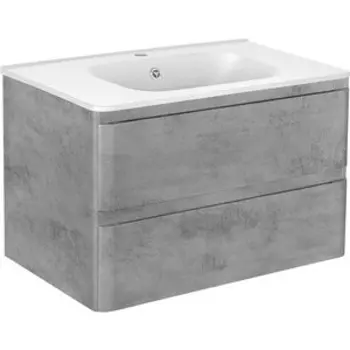 Тумба под раковину Vincea Vico 80 подвесная, Beton (VMC-2V800BT)