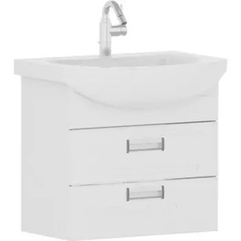 Тумба под раковину Volna Joli 70х32 подвесная, белая (tpJOLI70.2Y-01)