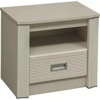 Тумба прикроватная Олимп 06.237 Стелла вудлайн кремовый/ПВХ ясень золотой/профиль: Masa Decor аруша венге