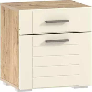 Тумба прикроватная Сильва НМ 013.62 Livorno софт панакота (ПВХ) дуб бунратти