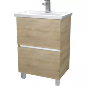 Тумба с раковиной 1Marka Aris 70х45 дуб сонома (У76061, S-UM-COM70/1-w)