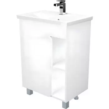 Тумба с раковиной 1Marka Nuvo 70х44 белый глянец (У76056, S-UM-COM70/1-w)