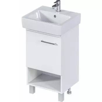 Тумба с раковиной 1Marka Tera 60х39 белый глянец (У76058, 1WH302186)