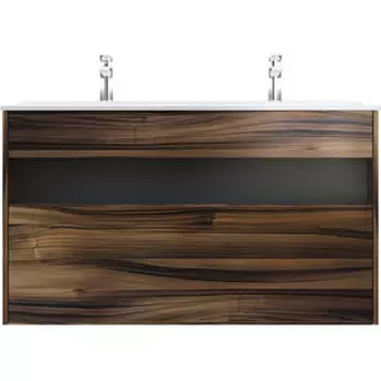 Тумба с раковиной Am.Pm Func 120х50 дерево текстурированное (M8FFUX1201OF, M8FWPC1200WM)