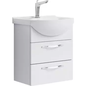 Тумба с раковиной Aqwella Аллегро 50х41 белая (Agr.01.05/2 + 4620008195766)