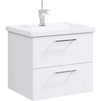 Тумба с раковиной Aqwella Манчестер 60x40 белая (MAN01062 + 4640021060773)