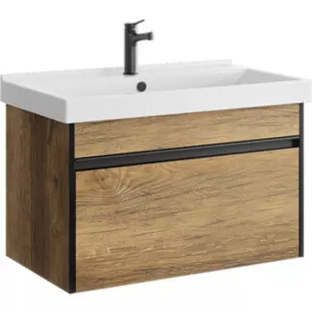 Тумба с раковиной Aqwella Urban 80 дуб балтийский (URB0108DB, 4610018187134)