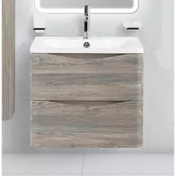 Тумба с раковиной BelBagno Acqua 60 Pino Scania (Acqua-600-2C-SO-PS, BB600/455-LV-MR-ALR)