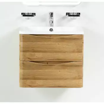 Тумба с раковиной BelBagno Acqua 70 Rovere Rustico (Acqua-700-2C-SO-RR, BB700/455-LV-MR-ALR)