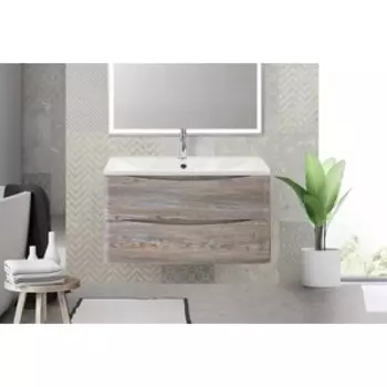 Тумба с раковиной BelBagno Acqua 80 pino scania (ACQUA-800-2C-SO-PS, BB800/455-LV-MR-ALR)