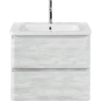 Тумба с раковиной BelBagno Albano-Cer 50 Rovere Vintage Bianco (ALBANO-CER-500-2C-SO-RVB, 12050-KL)