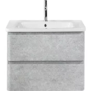 Тумба с раковиной BelBagno Albano-Cer 60 Cemento Verona Grigio (ALBANO-CER-600-2C-SO-CVG, 12060-KL)