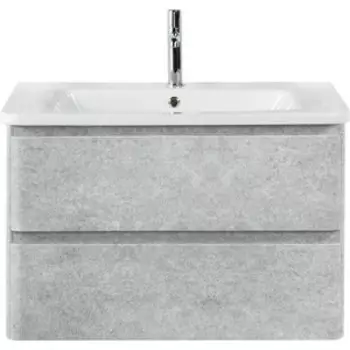 Тумба с раковиной BelBagno Albano-Cer 80 Cemento Verona Grigio (ALBANO-CER-800-2C-SO-CVG, 12080-KL)