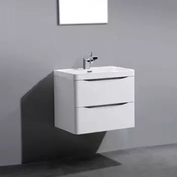 Тумба с раковиной BelBagno Ancona-N 60 bianco lucido (ANCONA-N-600-2C-SO-BL, EA-600-LVB)