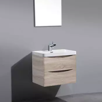 Тумба с раковиной BelBagno Ancona-N 60 rovere bianco (ANCONA-N-600-2C-SO-WO, EA-600-LVB)