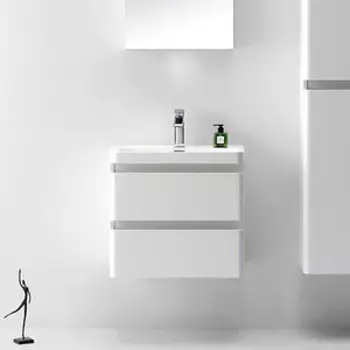 Тумба с раковиной BelBagno Energia-N 60 bianco lucido (ENERGIA-N-600-2C-SO-BL, EA-600-LVB)