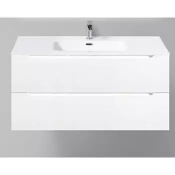 Тумба с раковиной BelBagno Etna 100х45 bianco lucido (ETNA-1000-2C-SO-BL-P, BB1000ETL)