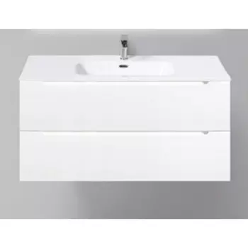 Тумба с раковиной BelBagno Etna 100х45 bianco opaco (ETNA-1000-2C-SO-BO-P, BB1000ETL)