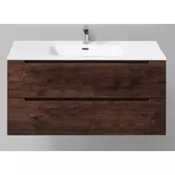 Тумба с раковиной BelBagno Etna 100х45 rovere moro (ETNA-1000-2C-SO-RW-P, BB1000ETL)