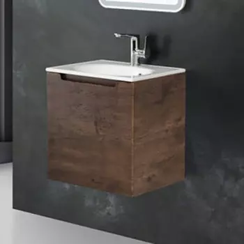 Тумба с раковиной BelBagno Etna 60 Rovere Moro (ETNA-600-1C-SO-RW-P, BB1923-600)