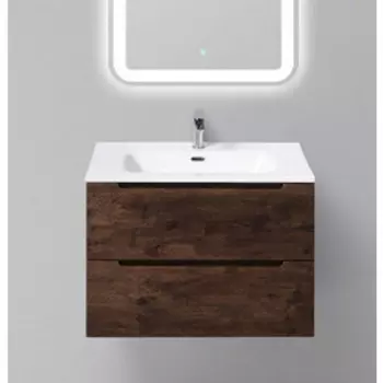 Тумба с раковиной BelBagno Etna 70 rovere moro (ETNA39-700/390-2C-SO-RW-P, BB700/390ETL)