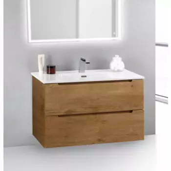 Тумба с раковиной BelBagno Etna 80 rovere nature (ETNA39-800/390-2C-SO-RN-P, BB800/390ETL)