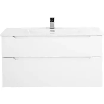 Тумба с раковиной BelBagno Etna-H60 120 Bianco Lucido (ETNA-H60-1200-2C-SO-BL-P, BB1200ETL)