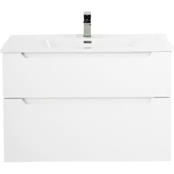 Тумба с раковиной BelBagno Etna-H60 60 Bianco Lucido (ETNA-H60-600-2C-SO-BL-P, BB600ETL)