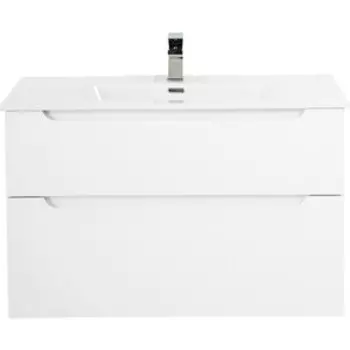 Тумба с раковиной BelBagno Etna-H60 70 Bianco Lucido (ETNA-H60-700-2C-SO-BL-P, BB700ETL)