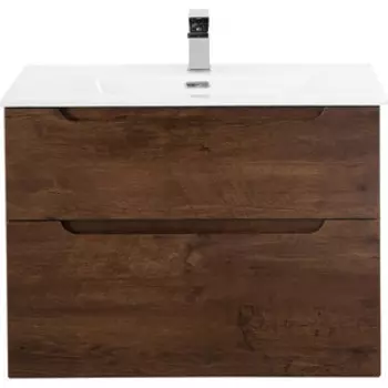 Тумба с раковиной BelBagno Etna-H60 70 Rovere Moro (ETNA-H60-700-2C-SO-RW-P, BB700ETL)