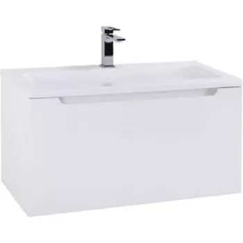 Тумба с раковиной BelBagno Etna-M 80х38 Bianco Lucido (ETNA-M-800/380-1C-SO-BL, BB800/380-LV-MR-ETN)