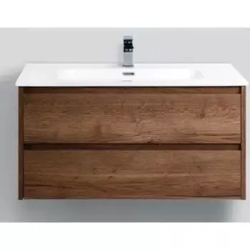 Тумба с раковиной BelBagno Kraft 100, Rovere Tabacco (KRAFT-1000-2C-SO-RT, BB1000ETL)