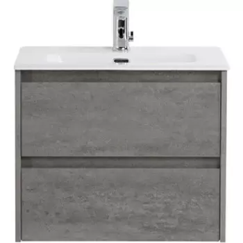 Тумба с раковиной BelBagno Kraft-39 50х39 Cemento Grigio (KRAFT 39-500/390-2C-SO-CG, BB500/390ETL)