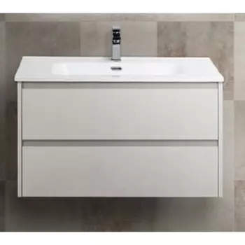 Тумба с раковиной BelBagno Kraft 80, Bianco Opaco (KRAFT-800-2C-SO-BO, BB800ETL)