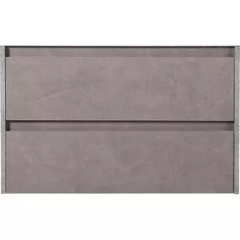 Тумба с раковиной BelBagno Kraft 90 два ящика, Cemento Grigio (KRAFT-900-2C-SO-CG, BB900ETL)
