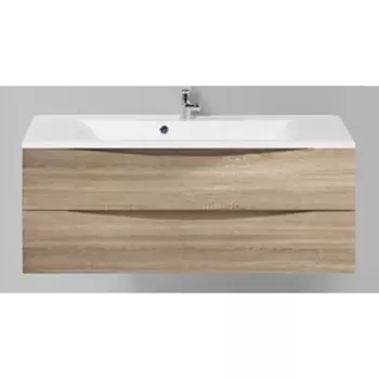 Тумба с раковиной BelBagno Marino 120 Rovere Bianco (MARINO-1200-2C-SO-WO-P, BB1200/450-LV-MR-PR)
