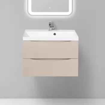 Тумба с раковиной BelBagno Marino 70 crema opaco (MARINO-700-2C-SO-CO-P, BB700/450-LV-MR-AST)