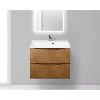Тумба с раковиной BelBagno Marino 70 rovere nature (MARINO-700-2C-SO-RN-P, BB700/450-LV-MR-AST)
