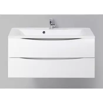 Тумба с раковиной BelBagno Marino-Cer 100 Bianco Opaco (MARINO-CER-1000-2C-SO-BO-P, BB-0324-100-LVB)