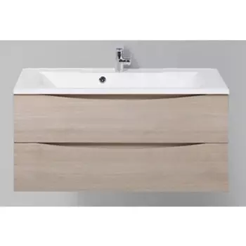 Тумба с раковиной BelBagno Marino-Cer 100 Rovere Grigio (MARINO-CER-1000-2C-SO-RG-P, BB-0324-100-LVB)