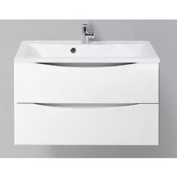 Тумба с раковиной BelBagno Marino-Cer 80 Bianco Opaco (MARINO-CER-800-2C-SO-BO-P, BB-0322-80-LVB)