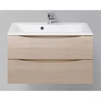 Тумба с раковиной BelBagno Marino-Cer 80 Rovere Grigio (MARINO-CER-800-2C-SO-RG-P, BB-0322-80-LVB)