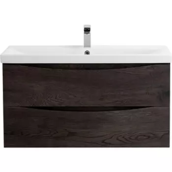 Тумба с раковиной BelBagno Marino-Cer 90х44 Rovere Nature Grigio (MARINO-CER-900-2C-SO-RNG-P, BB-0323-90-LVB)