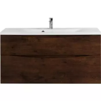 Тумба с раковиной BelBagno Marino-H60 120 rovere moro (MARINO-H60-1200-2C-SO-RW-P, BB1200/450-LV-MR-PR)