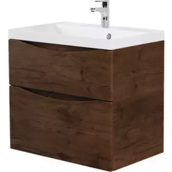 Тумба с раковиной BelBagno Marino-H60 70 rovere moro (MARINO-H60-700-2C-SO-RW-P, BB700/450-LV-MR-AST)