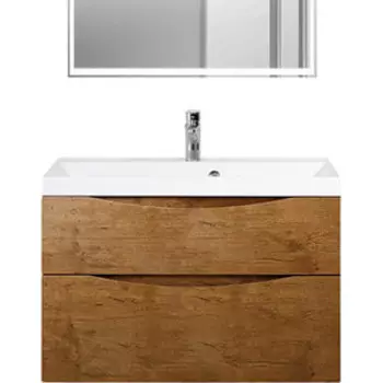 Тумба с раковиной BelBagno Marino-H60 90 AST rovere nature (MARINO-H60-900-2C-SO-RN-P, BB900/450-LV-MR-AST)