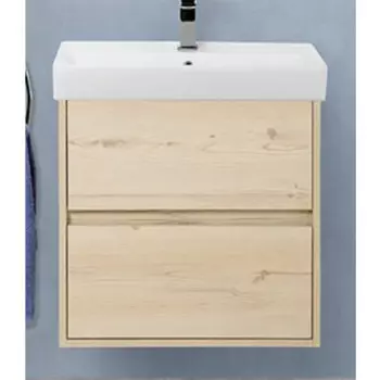 Тумба с раковиной BelBagno Neon 60 два ящика, Pino Bianco (NEON-600-2C-SO-PB, 19060)