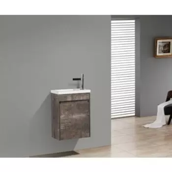 Тумба с раковиной BelBagno Pietra 46 stone (PIETRA MINI-460-1A-SO-PT-R, BB-460-PM-LVB)